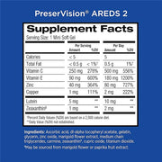 PreserVision AREDS 2 Eye Vitamin & Mineral Supplement, Contains Lutein, Vitamin C, Zeaxanthin, Zinc & Vitamin E, 60 Minigels