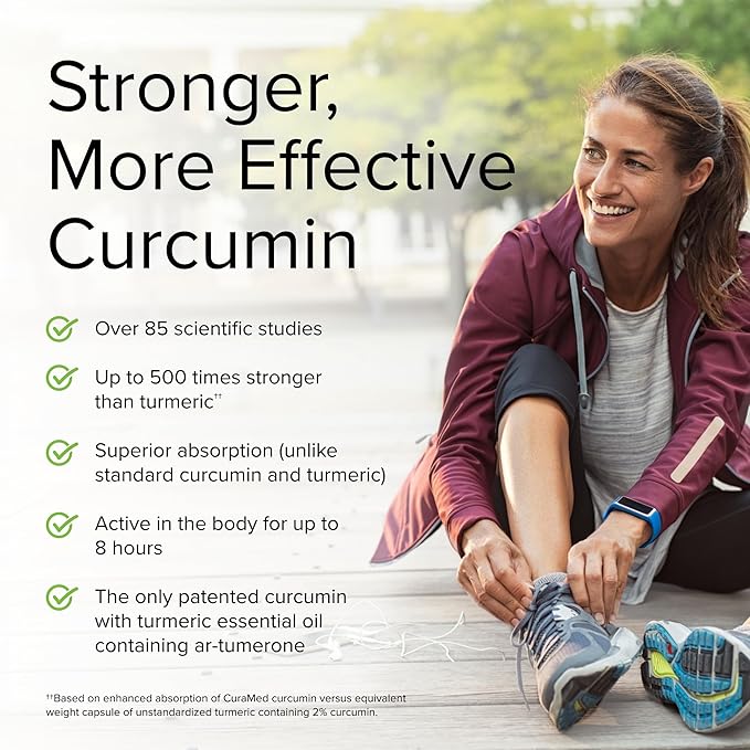 Terry Naturally CuraMed 750 mg Curcumin Complex - 90 Softgels - Superior Absorption BCM-95 - Non-GMO, Gluten Free, Halal - 90 Servings